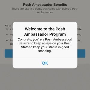 Posh ambassador!